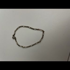 Silver chain bracelet